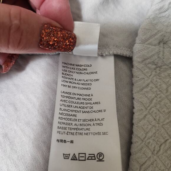 Free People Easy Street Swing Dress Womens L lagenlook boho chic quilted - Picture 7 of 8